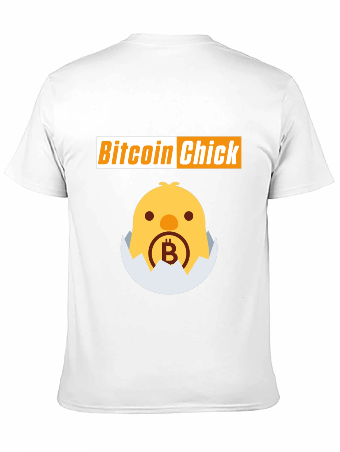 Bitcoin Chick T-Shirt - Crypto Humor