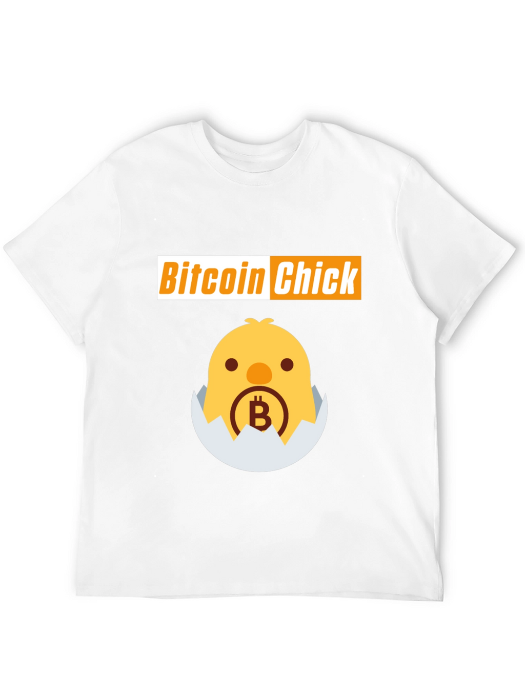 Bitcoin Chick T-Shirt - Crypto Humor