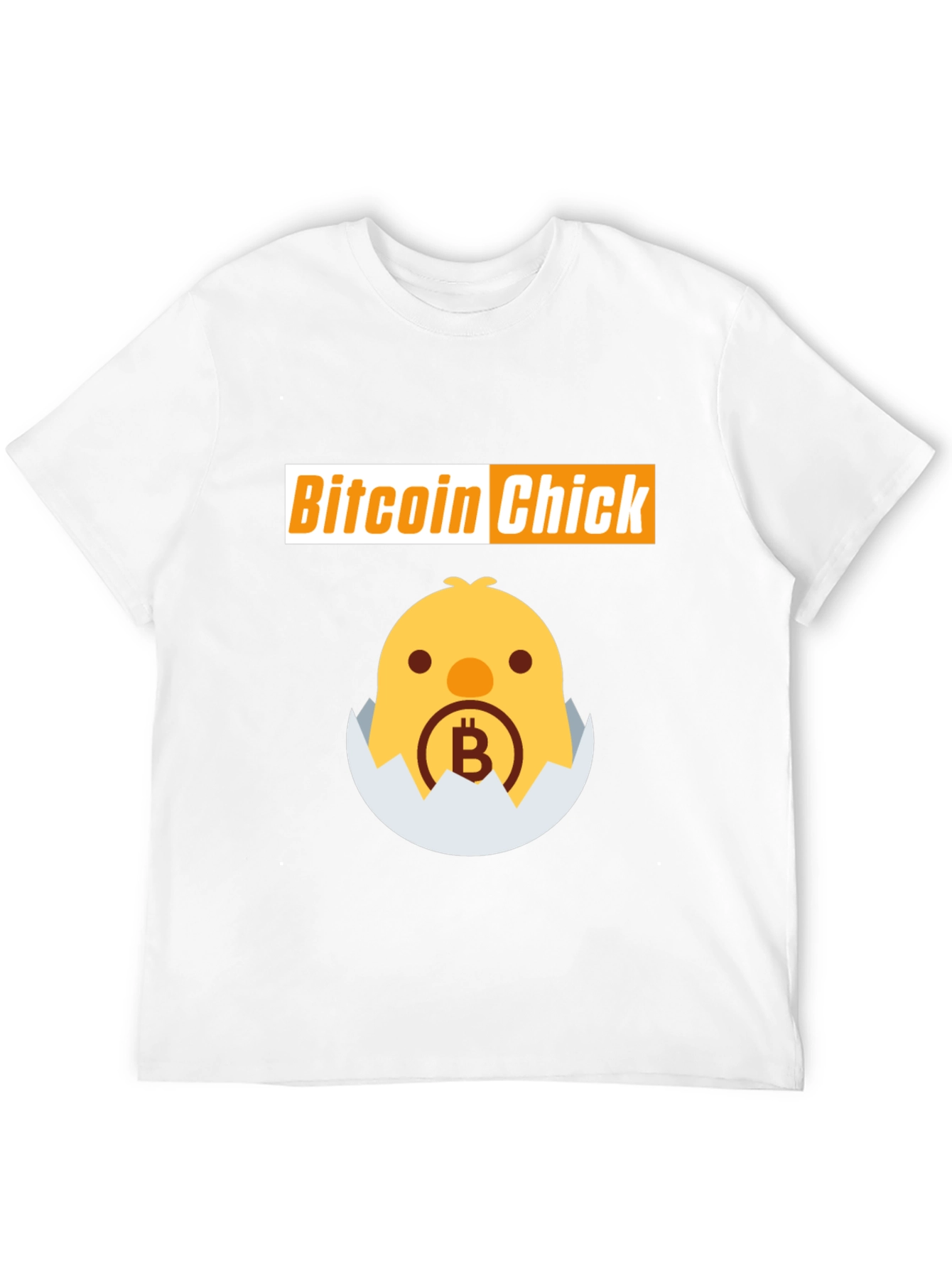 Bitcoin Chick T-Shirt - Crypto Humor