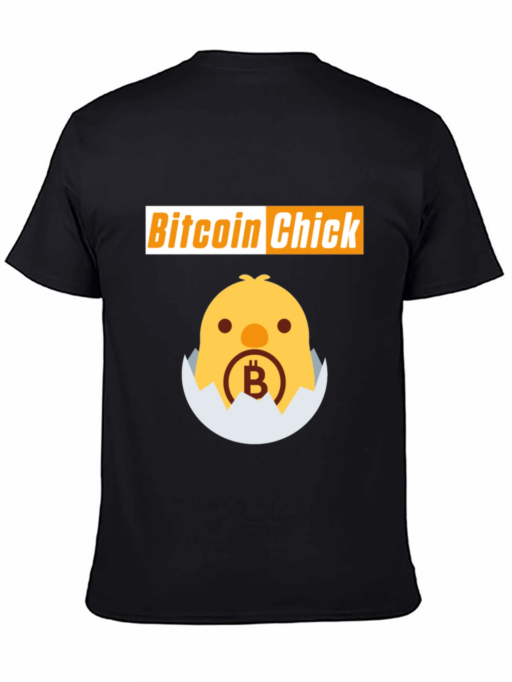 Bitcoin Chick T-Shirt - Crypto Humor