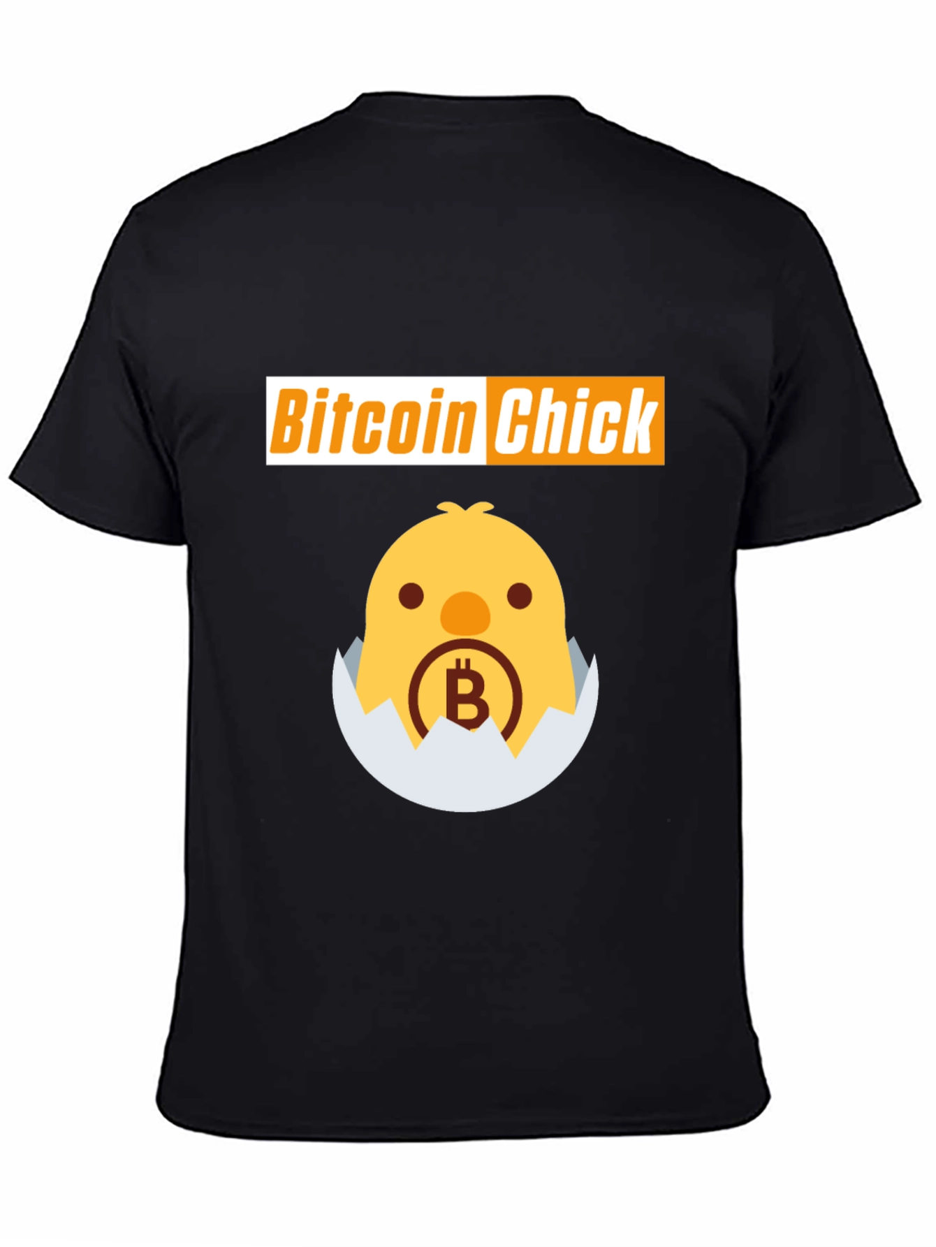 Bitcoin Chick T-Shirt - Crypto Humor