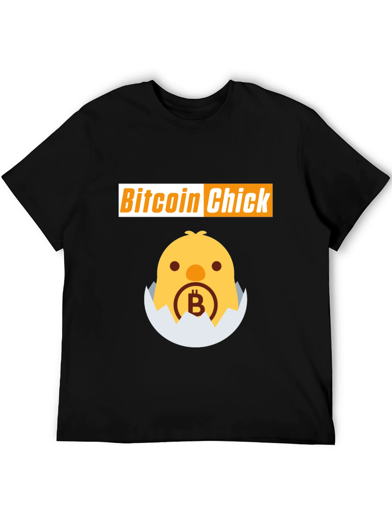 Bitcoin Chick T-Shirt - Crypto Humor
