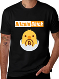 Bitcoin Chick T-Shirt - Crypto Humor