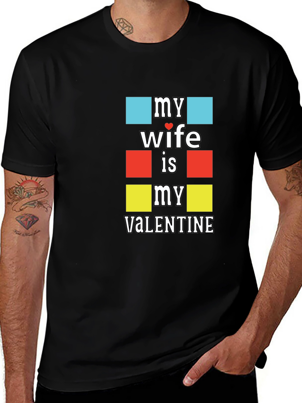 My Wife is My Valentine T-Shirt