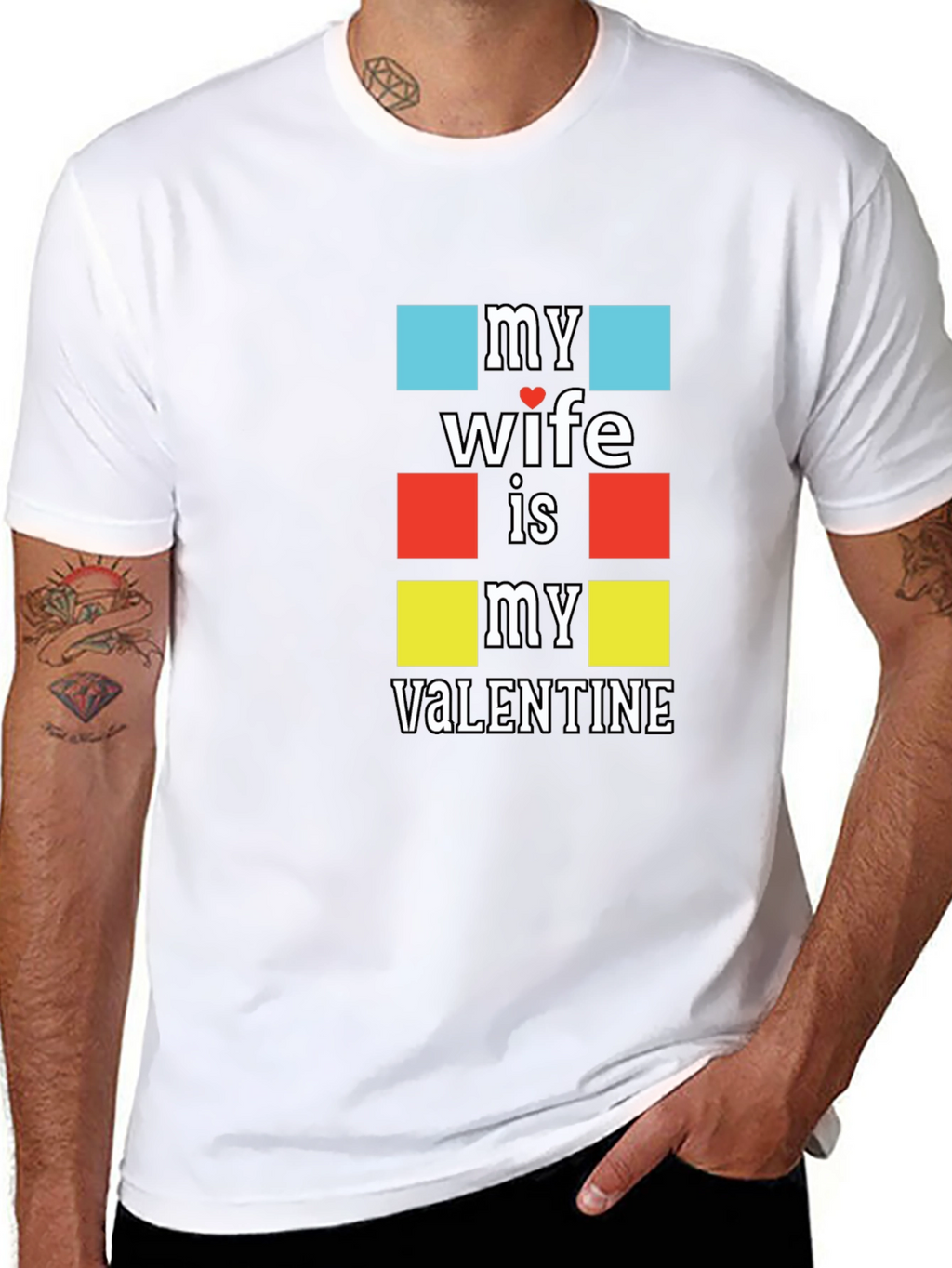 My Wife is My Valentine T-Shirt