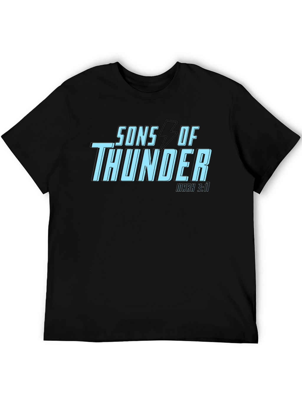 Sons of Thunder Black Graphic Tee