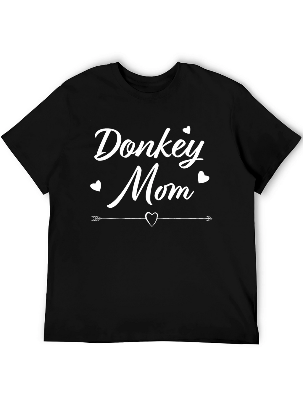 Donkey Mom Graphic T-Shirt Novelty Tee