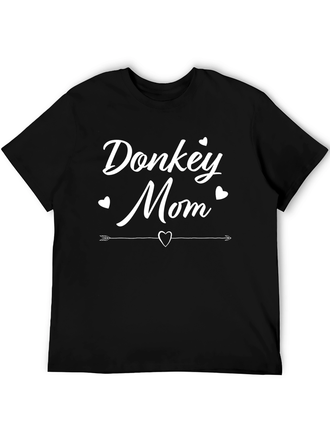 Donkey Mom Graphic T-Shirt Novelty Tee