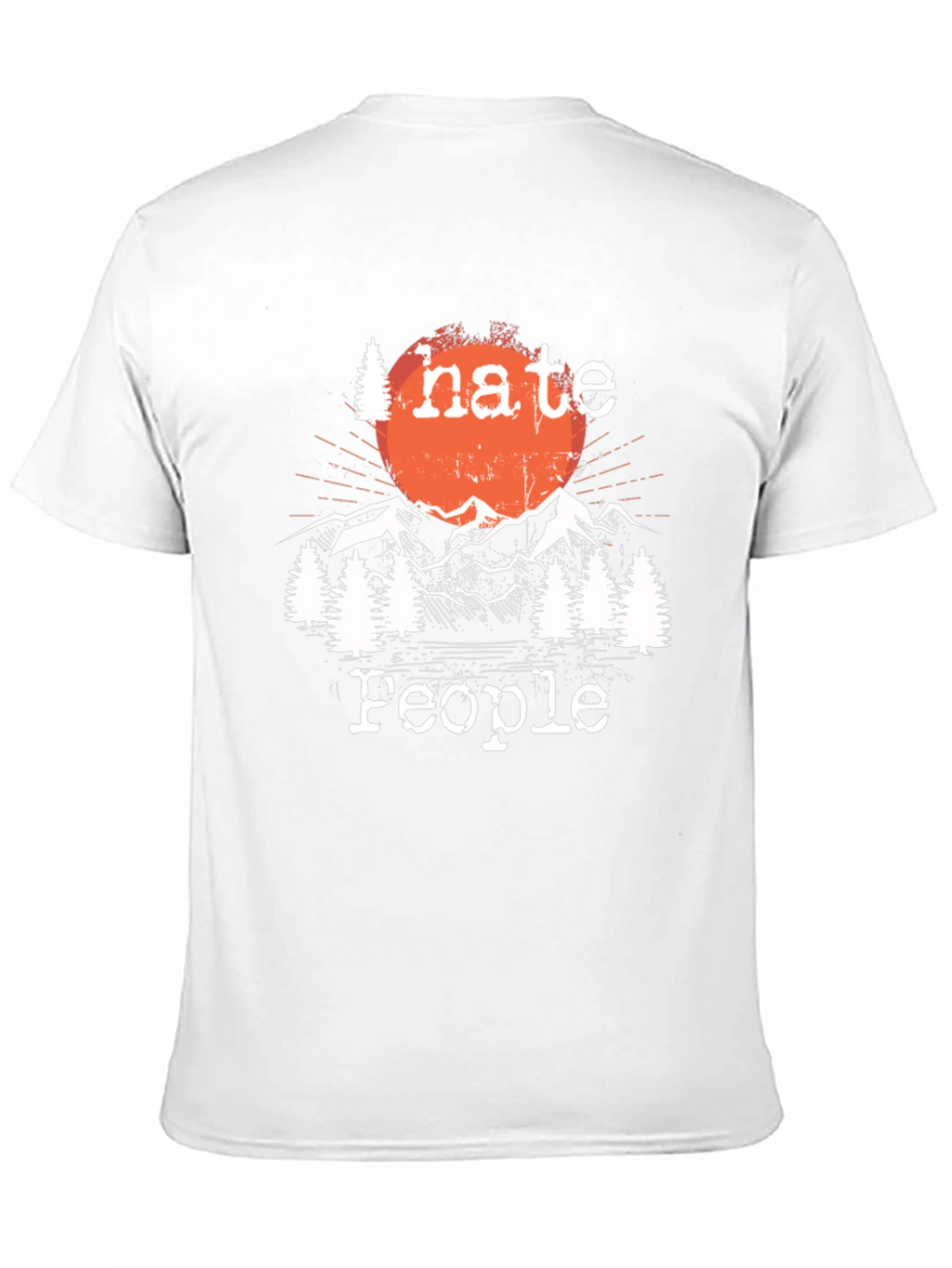 I Hate People Outdoors T-Shirt