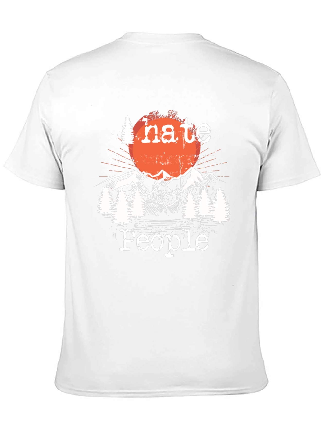 I Hate People Outdoors T-Shirt