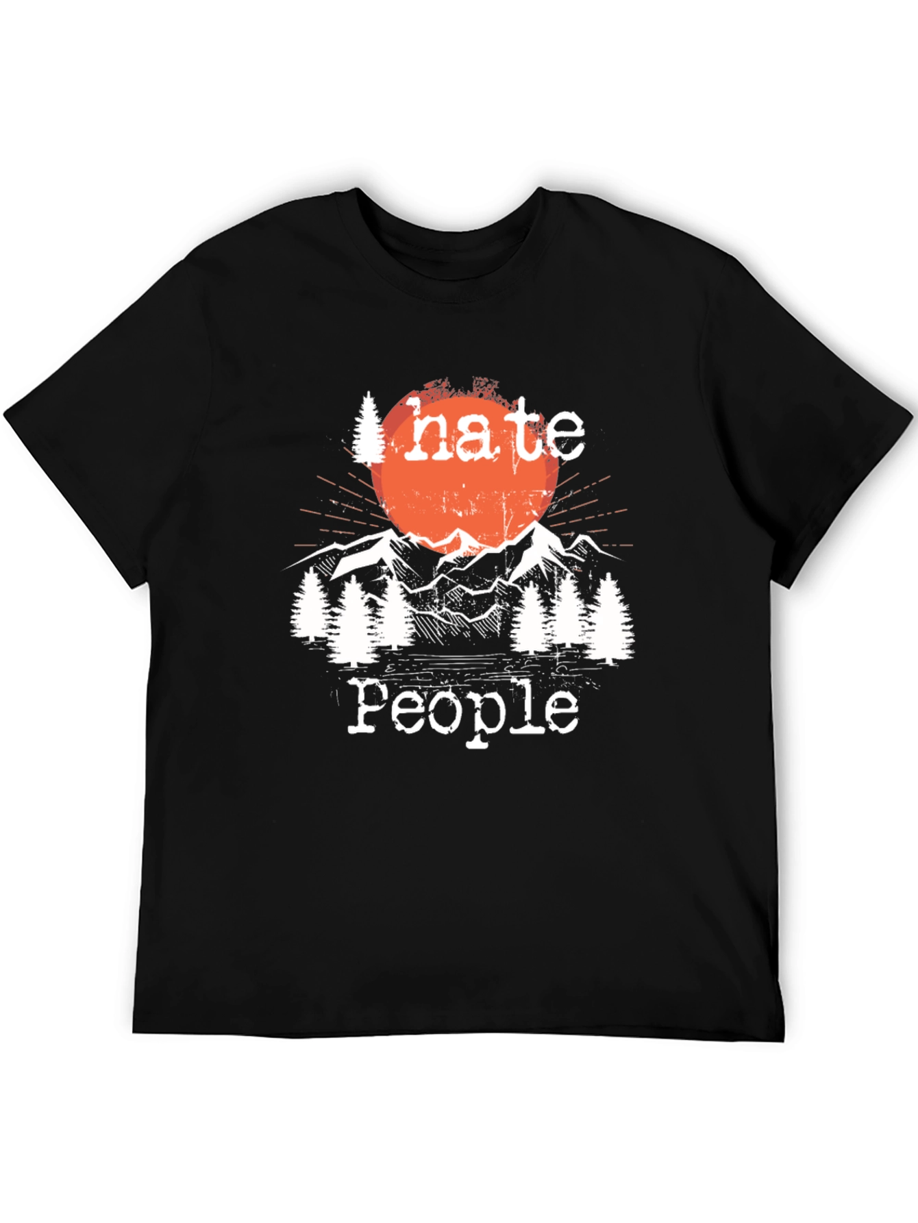 I Hate People Outdoors T-Shirt