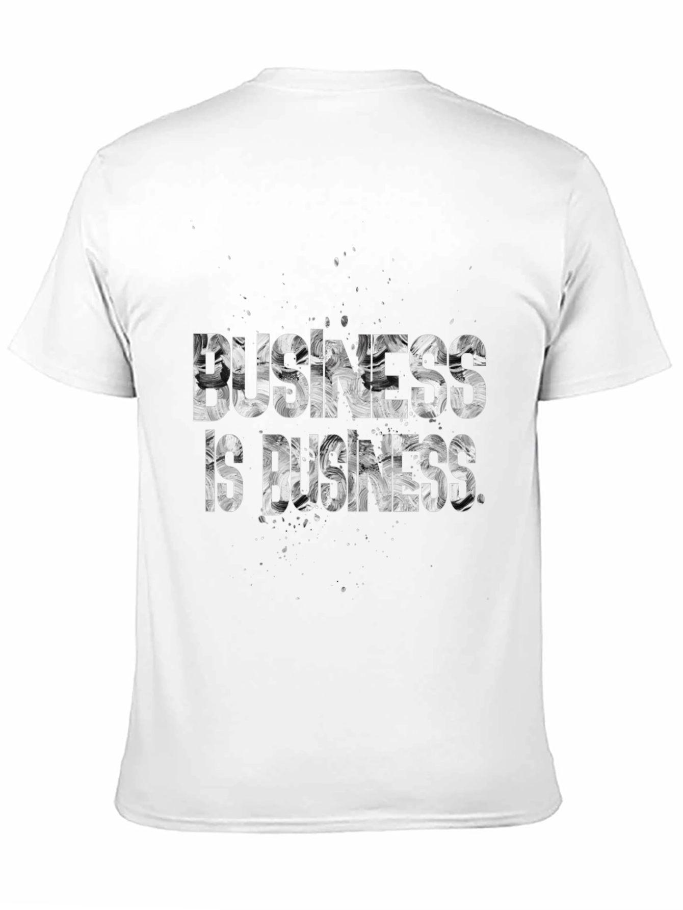 Business is Business Graphic T-Shirt - Black