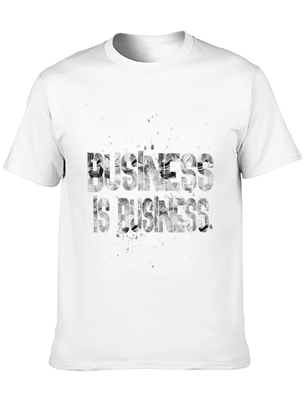 Business is Business Graphic T-Shirt - Black