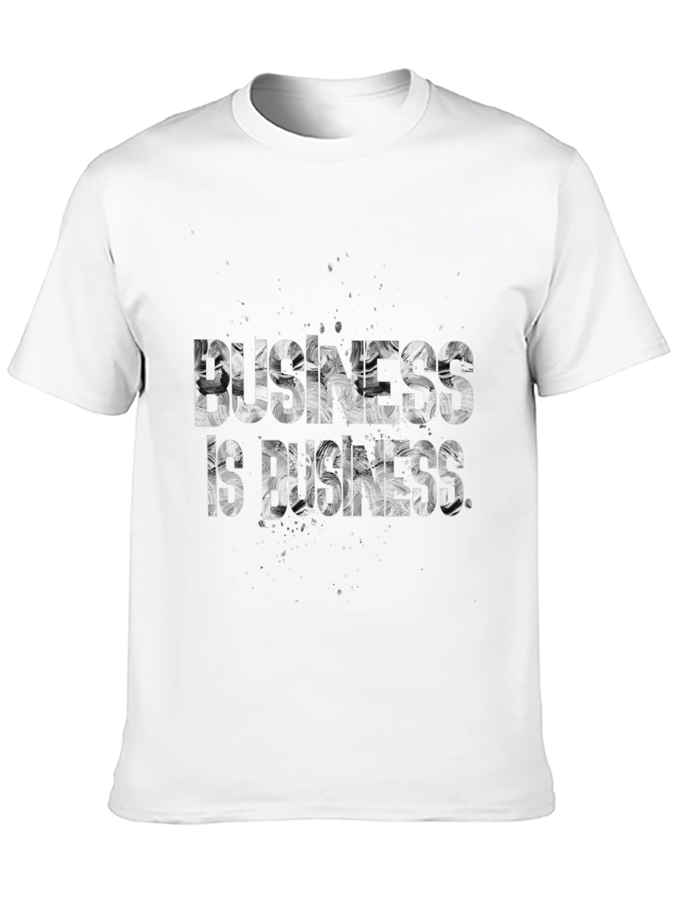 Business is Business Graphic T-Shirt - Black