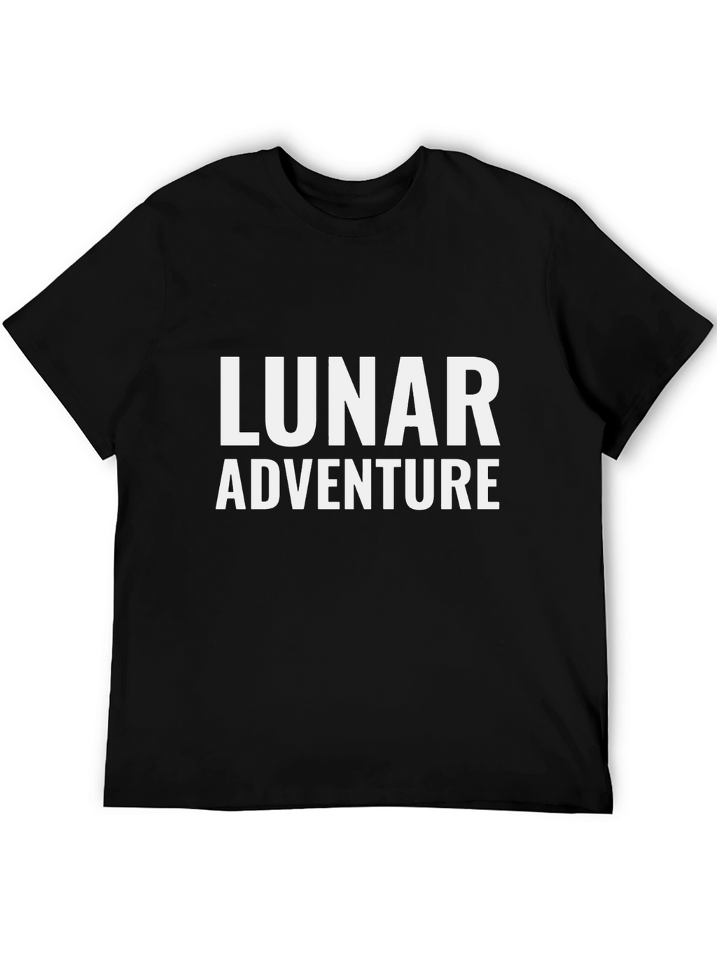 Lunar Adventure Graphic Tee - Black
