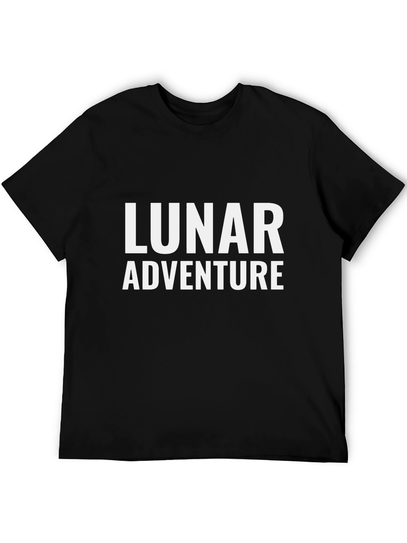 Lunar Adventure Graphic Tee - Black