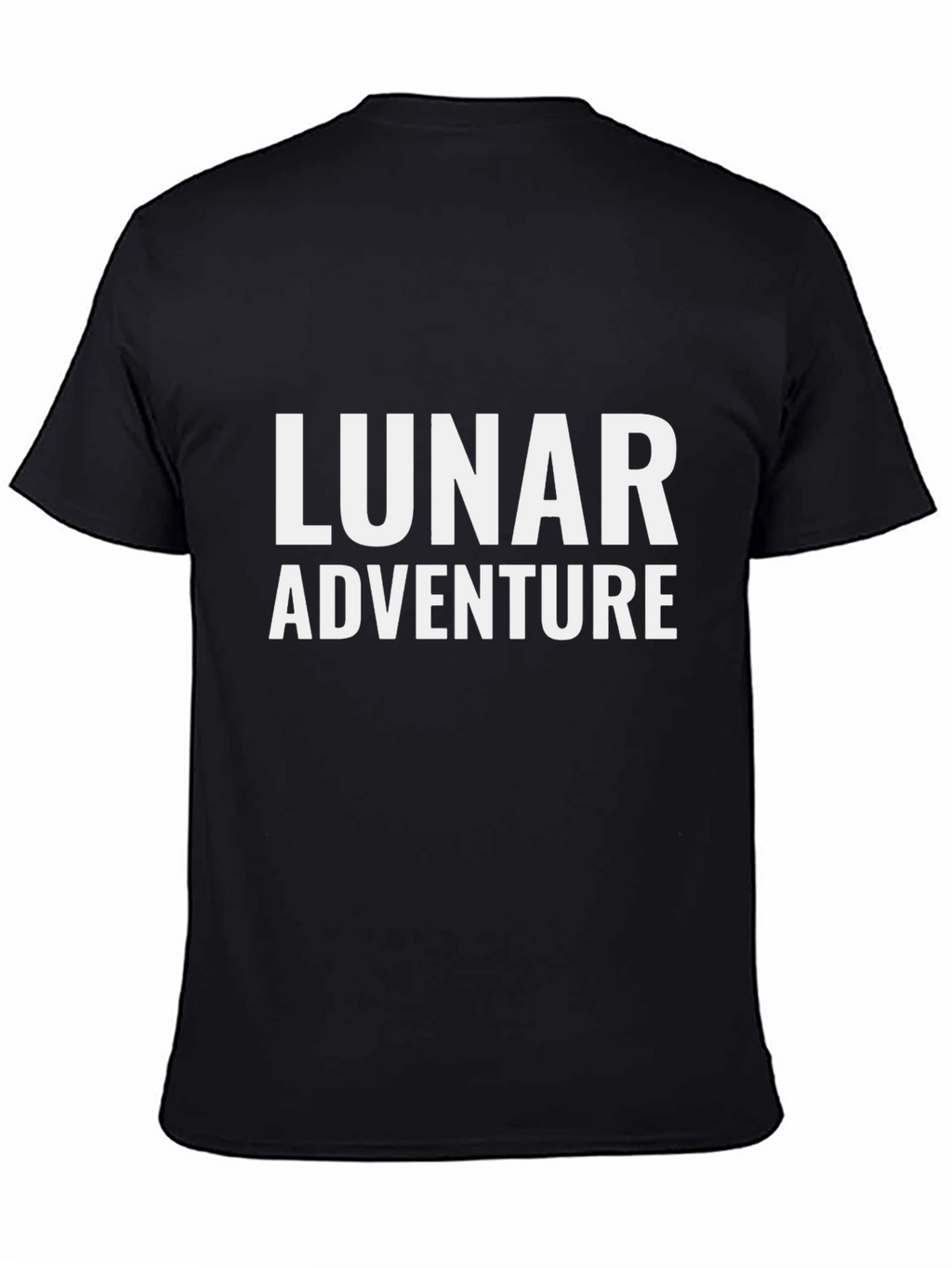 Lunar Adventure Graphic Tee - Black