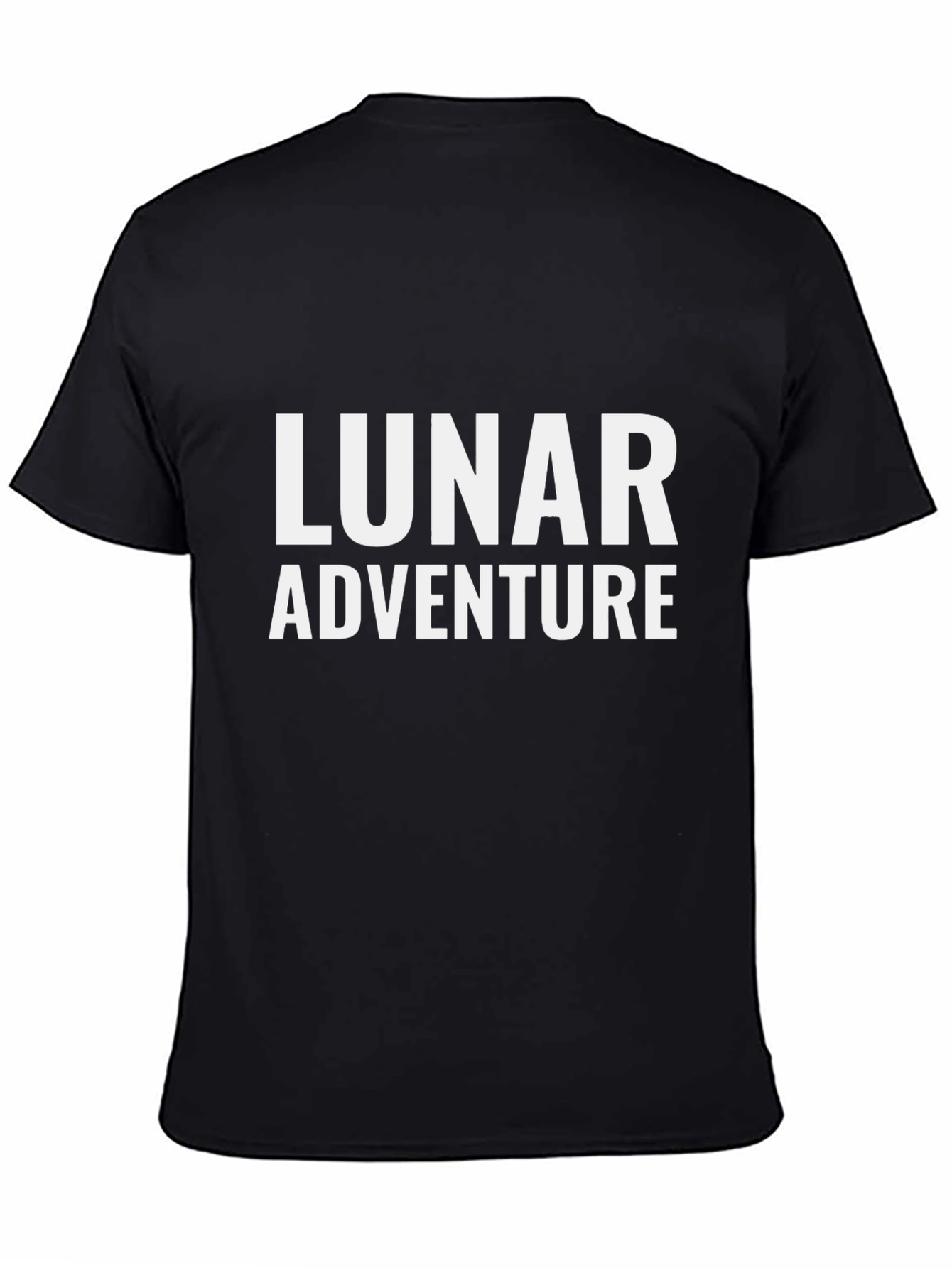 Lunar Adventure Graphic Tee - Black