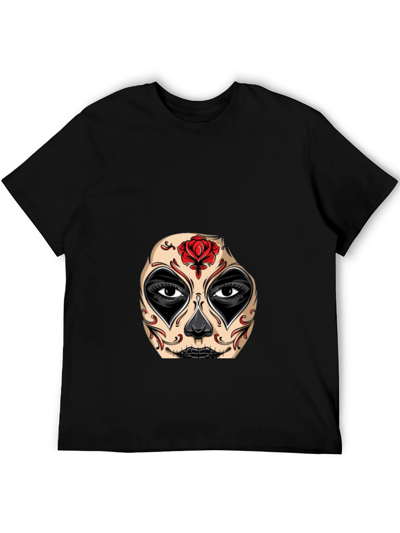 Sugar Skull Graphic Tee - Dia de los Muertos Style