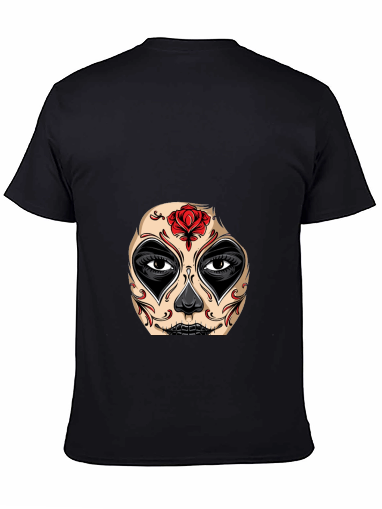 Sugar Skull Graphic Tee - Dia de los Muertos Style