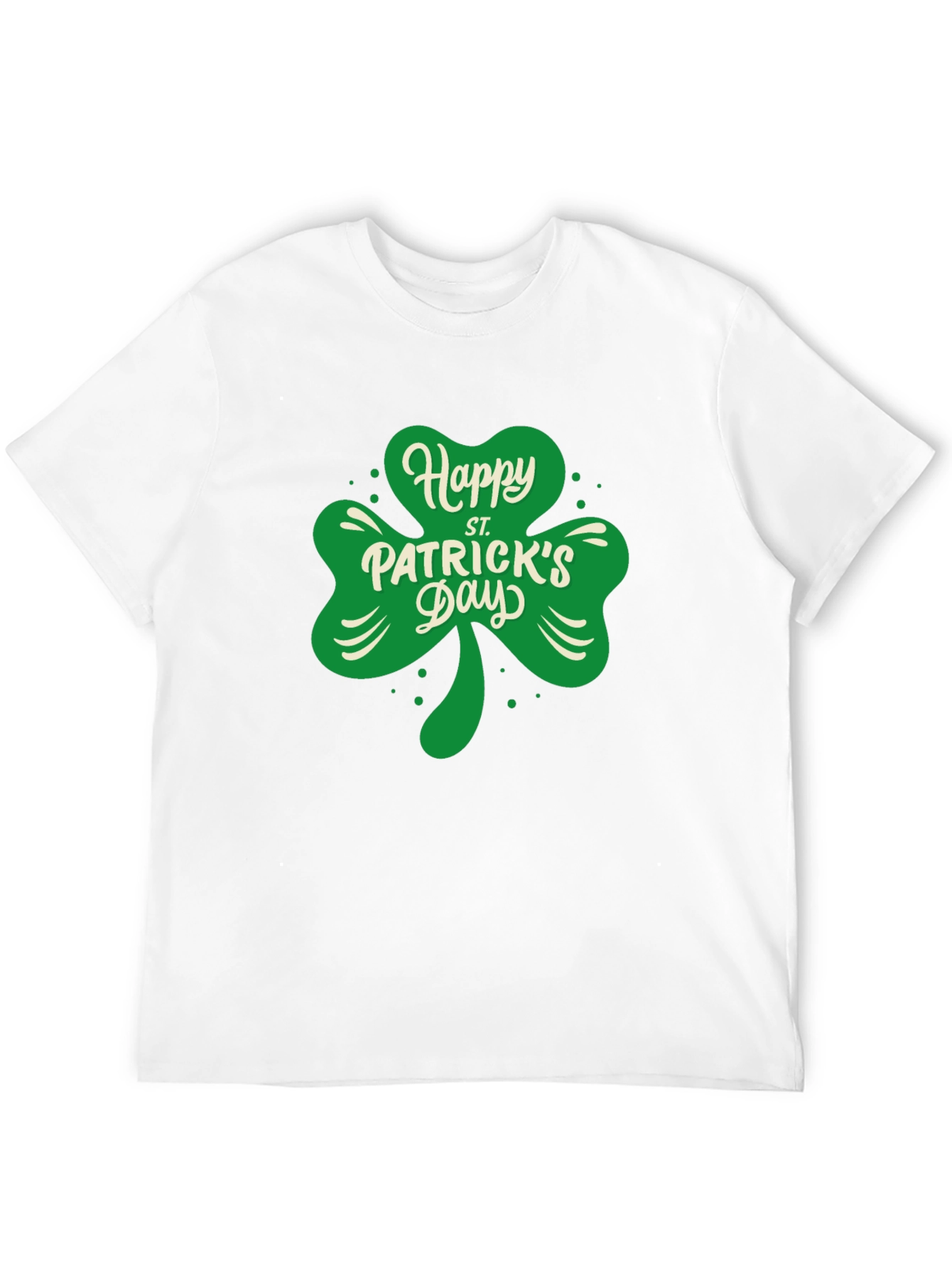 Happy St. Patricks Day Clover T-Shirt