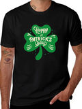 Happy St. Patricks Day Clover T-Shirt