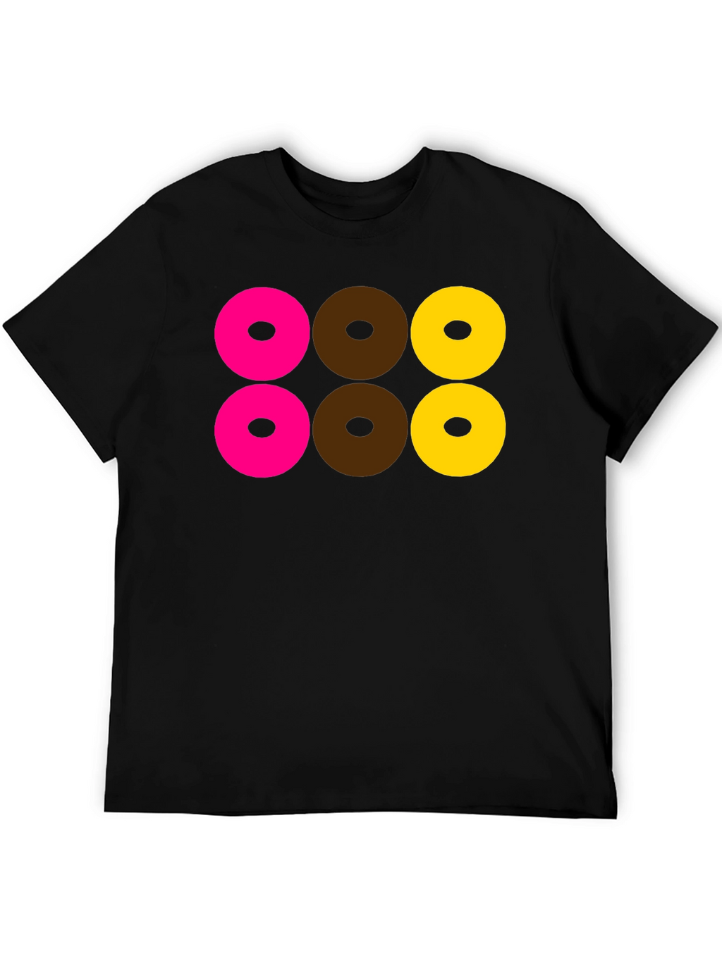Fun Donut T-Shirt - Black