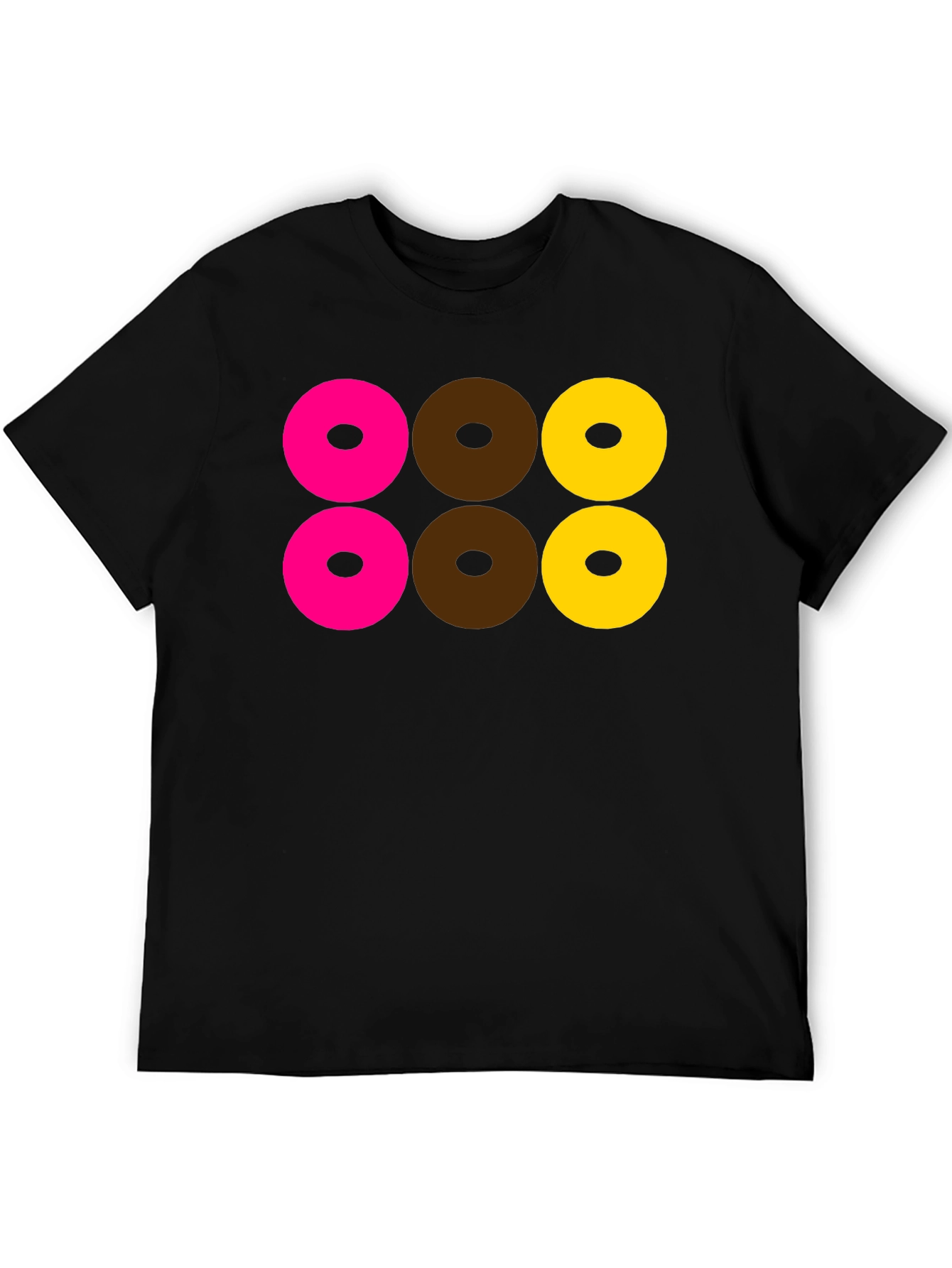 Fun Donut T-Shirt - Black