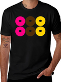 Fun Donut T-Shirt - Black