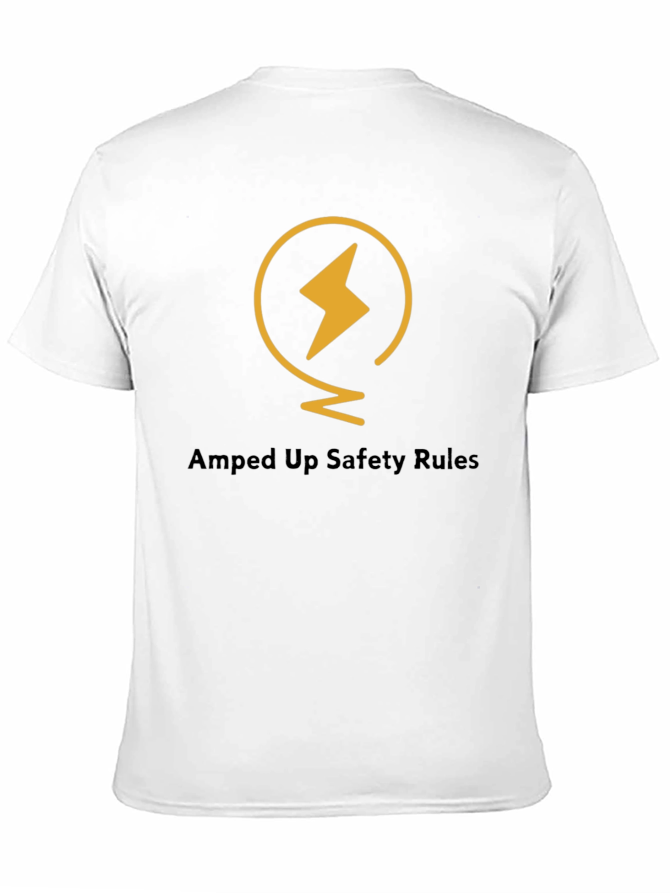 Amped Up Safety Rules Graphic T-Shirt