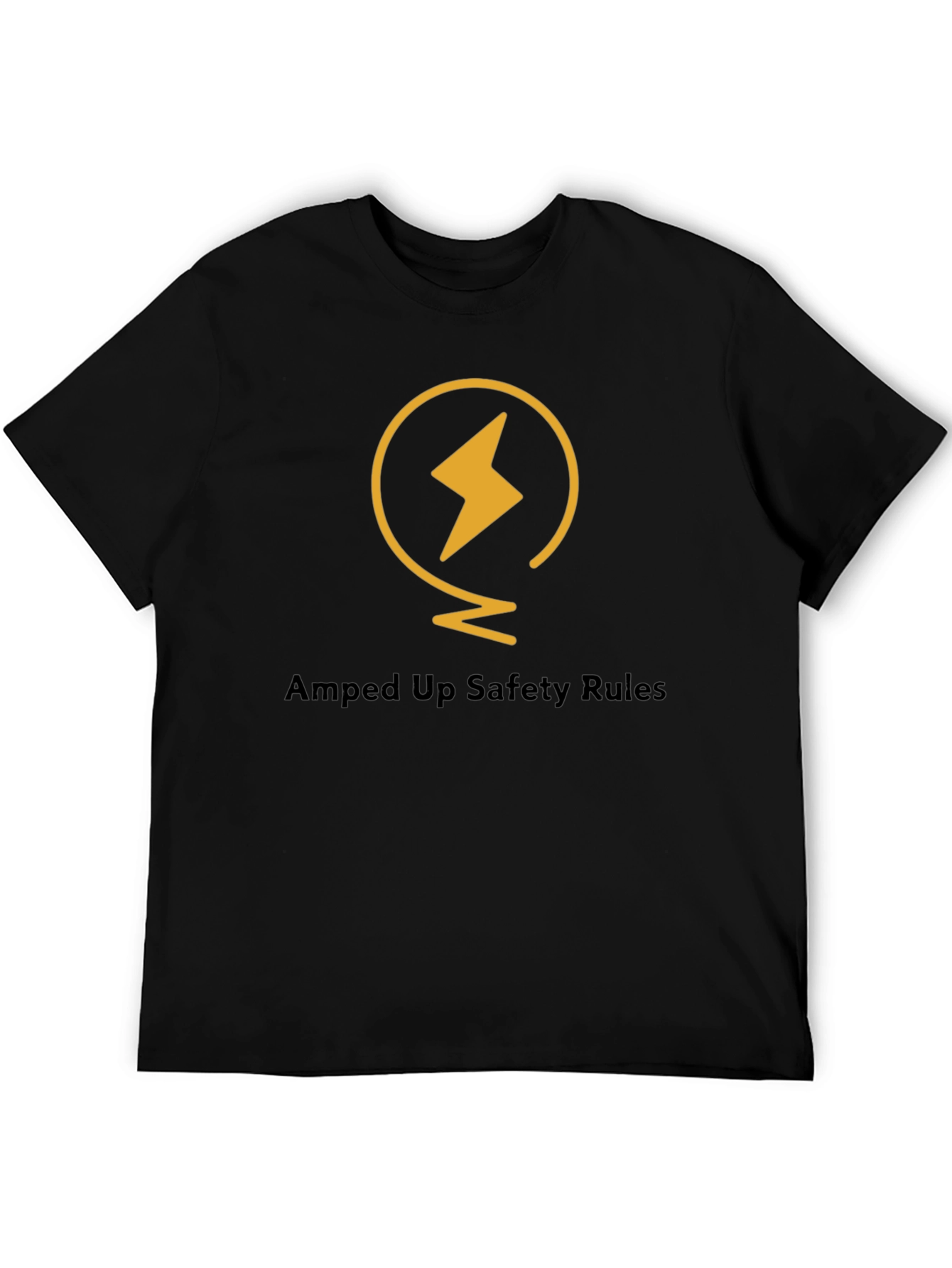 Amped Up Safety Rules Graphic T-Shirt