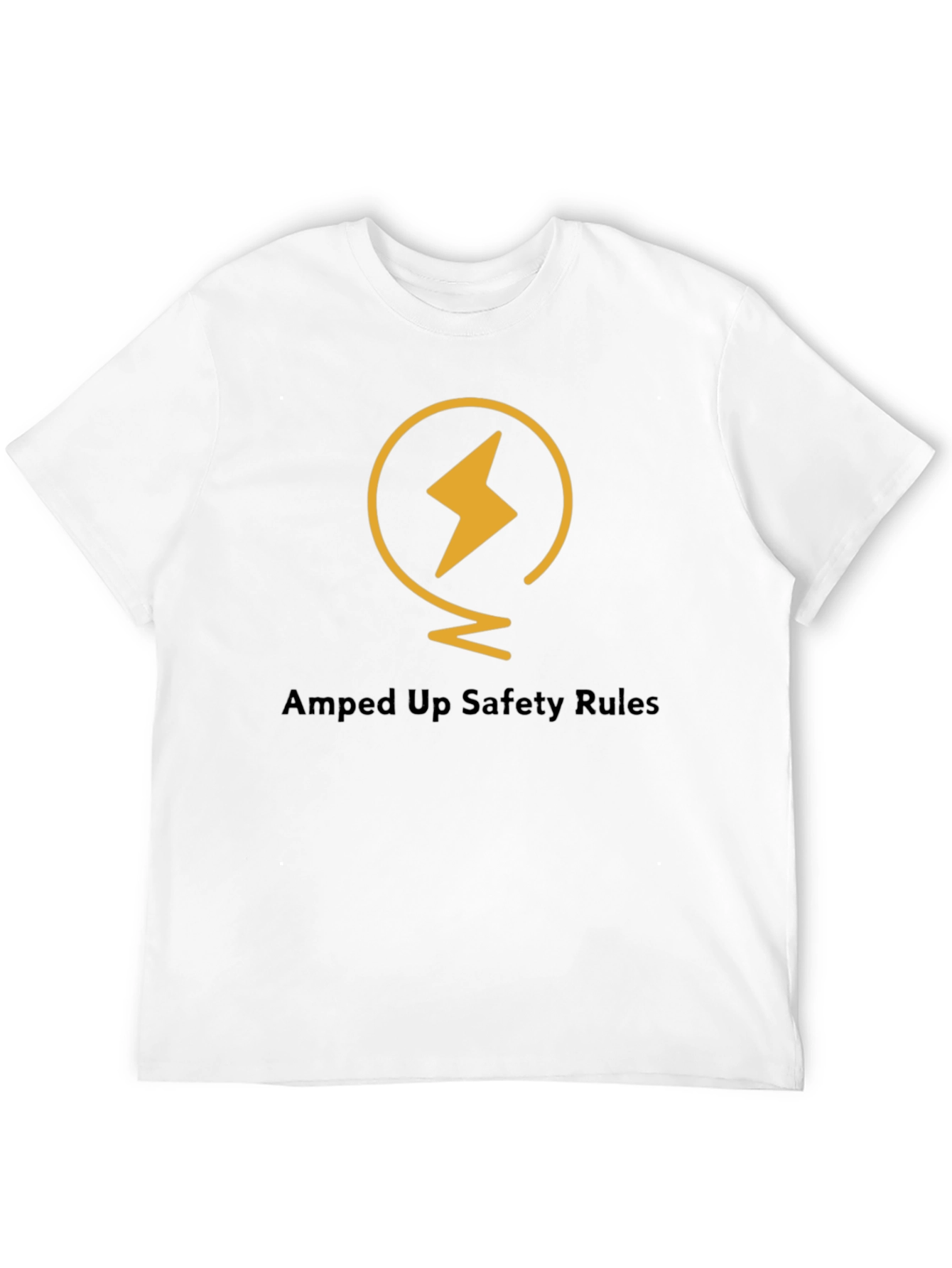 Amped Up Safety Rules Graphic T-Shirt