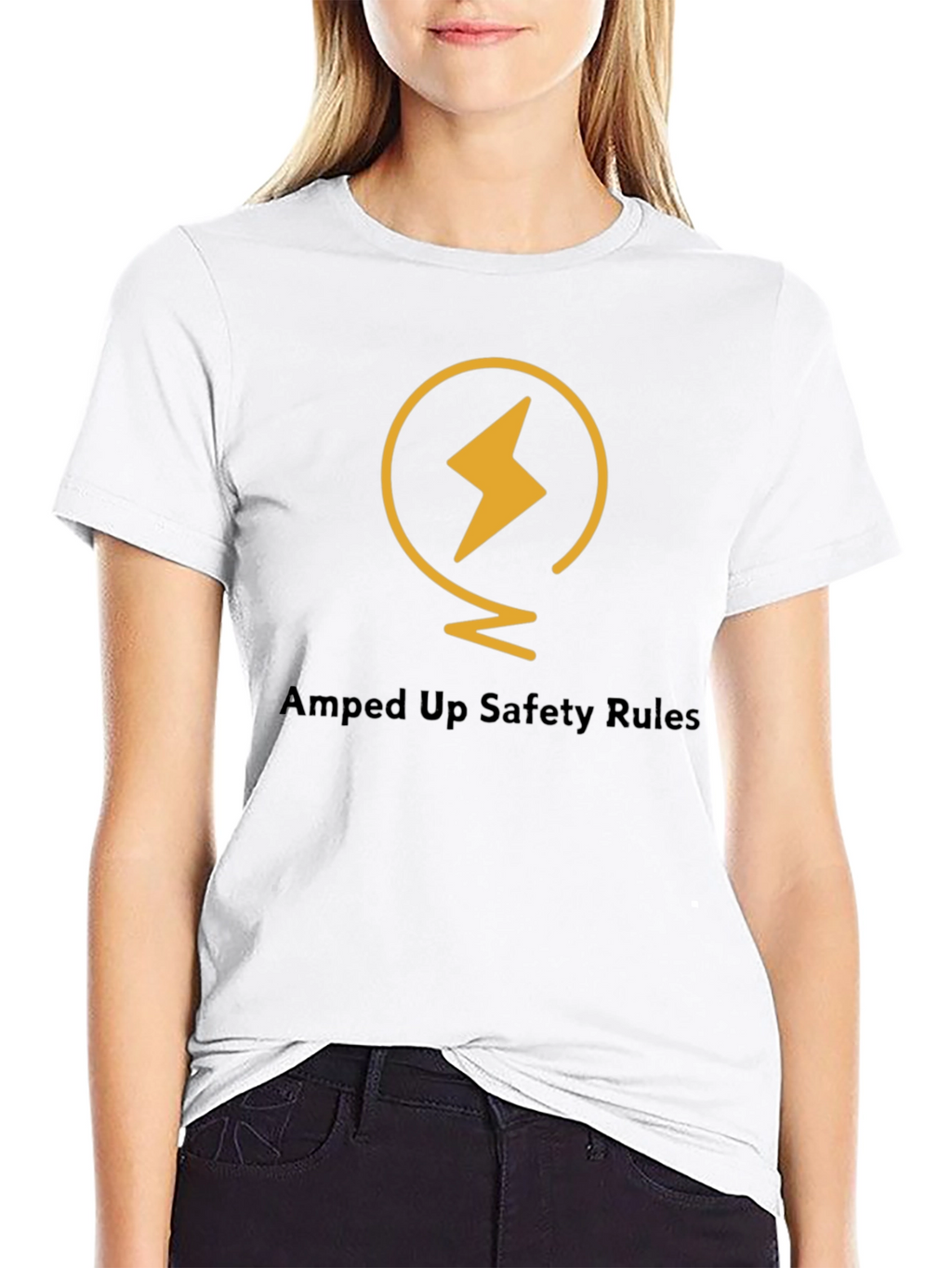 Amped Up Safety Rules Graphic T-Shirt
