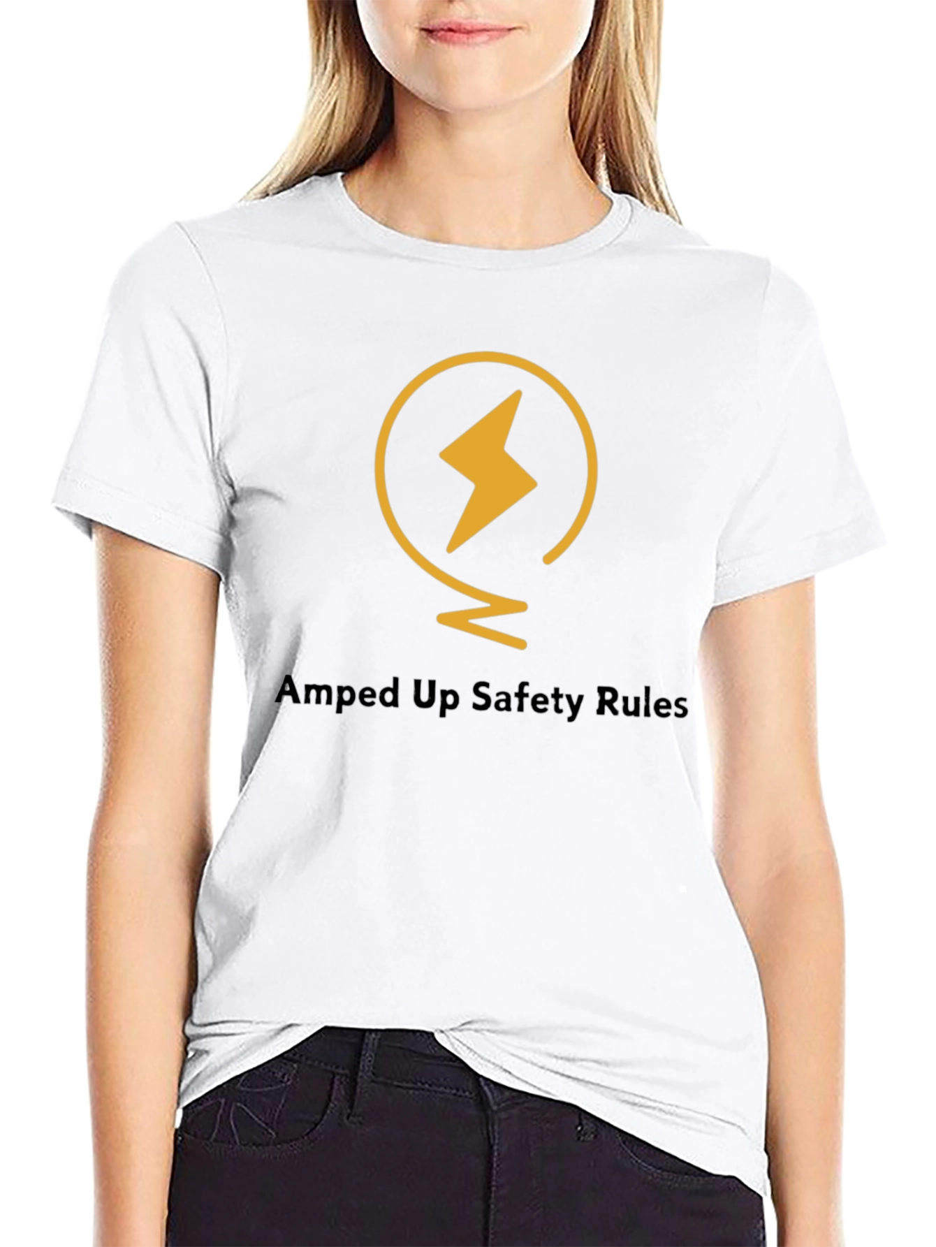 Amped Up Safety Rules Graphic T-Shirt
