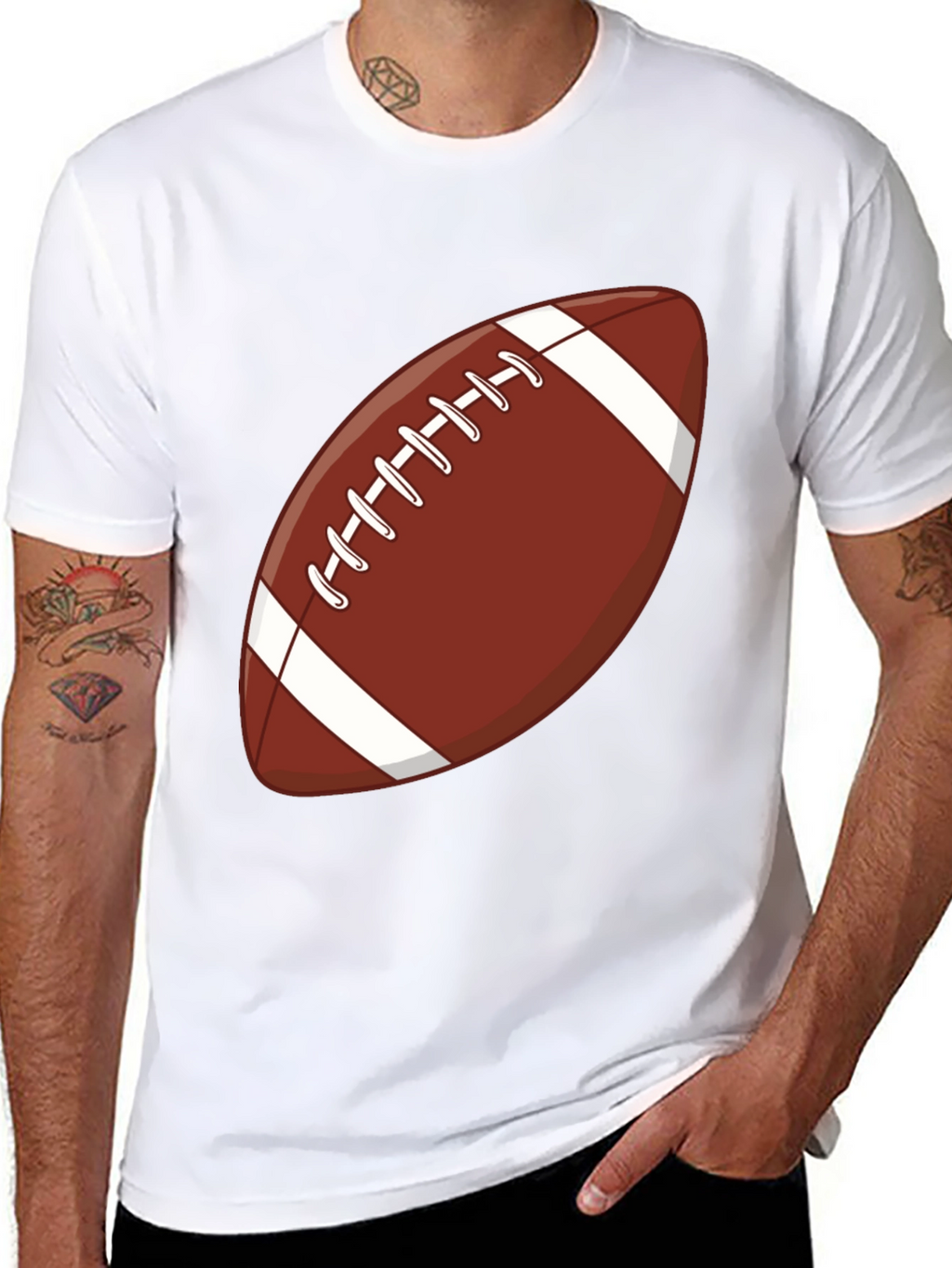 Football Graphic Tee - Game Day Ready!