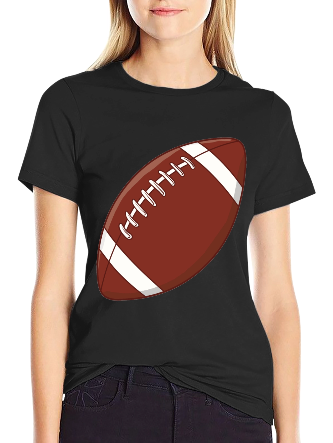 Football Graphic Tee - Game Day Ready!