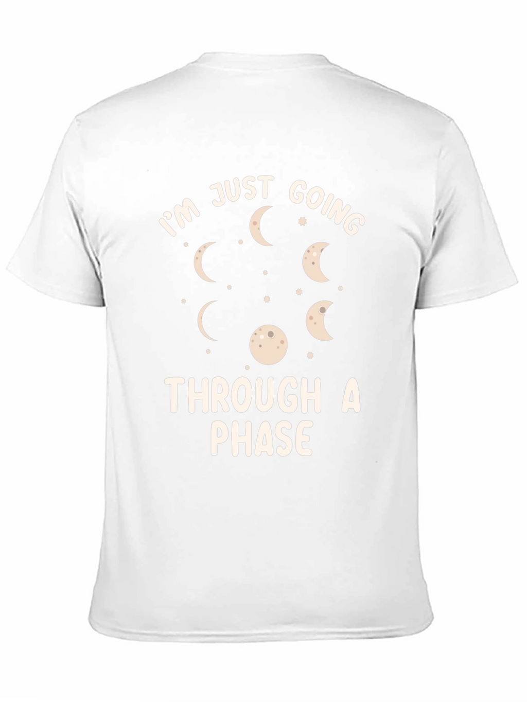 Moon Phase Graphic T-Shirt - Going Through a Phase