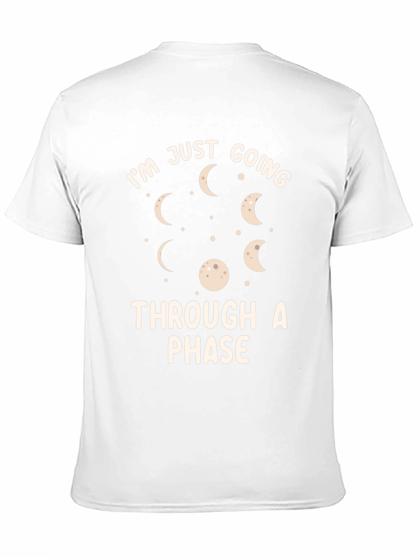 Moon Phase Graphic T-Shirt - Going Through a Phase