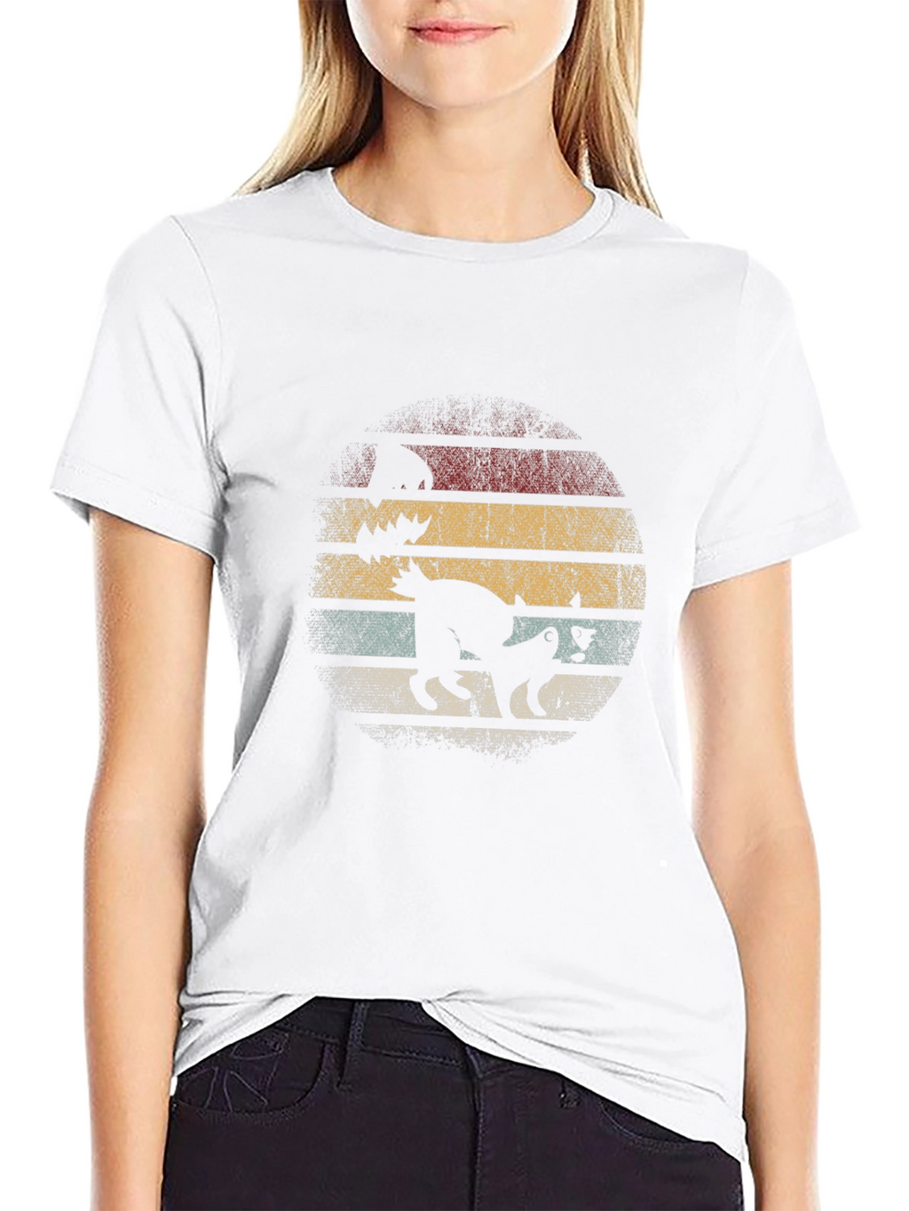 Retro Halloween Cat T-Shirt
