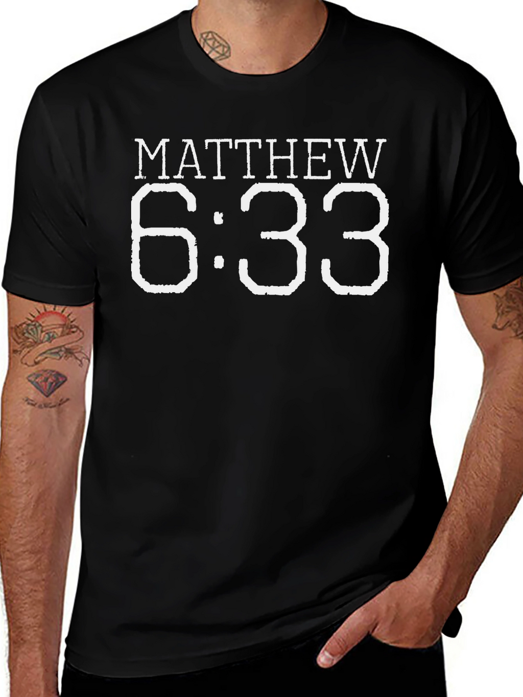 Matthew 6:33 T-Shirt - Seek First His Kingdom