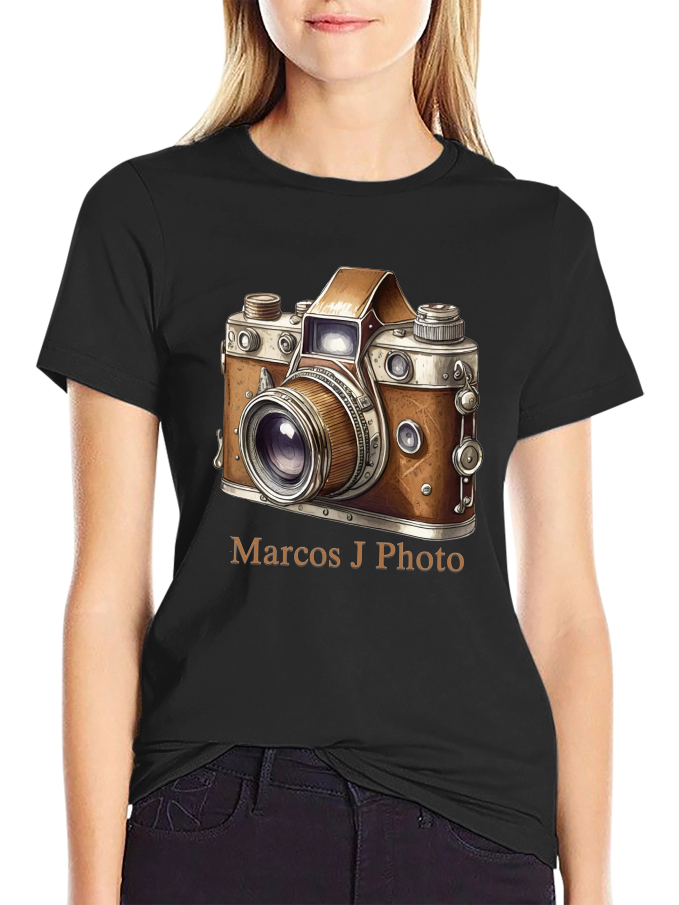 Vintage Camera Graphic T-Shirt - Marcos J Photo Design