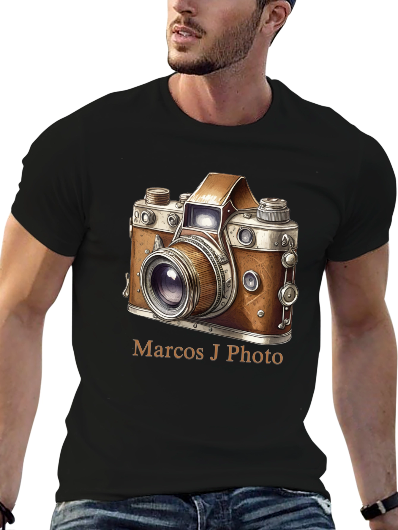 Vintage Camera Graphic T-Shirt - Marcos J Photo Design
