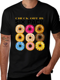 Donut Six Pack T-Shirt - Sweet Treat Graphic Tee