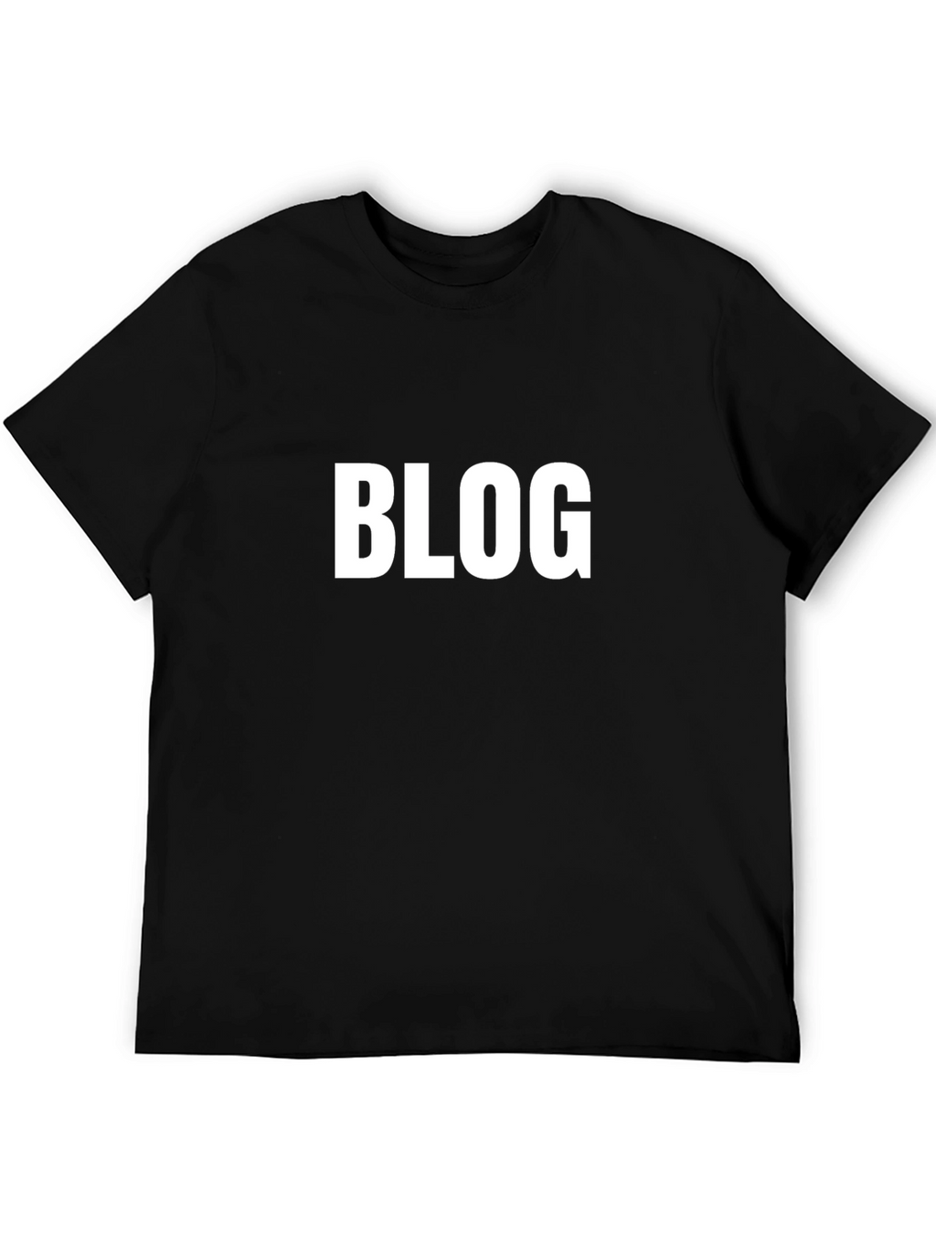 Black BLOG Graphic Tee - Stylish & Trendy