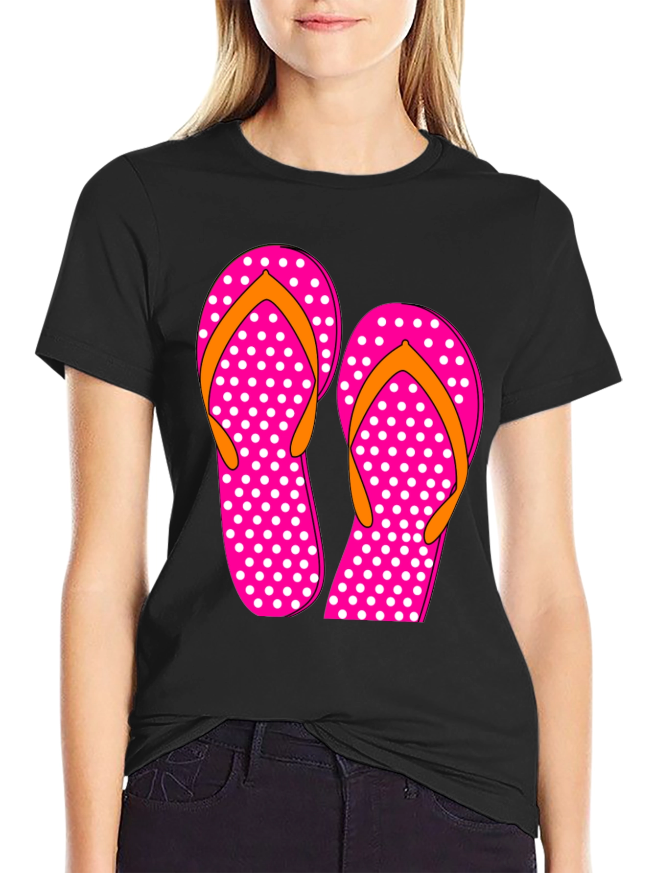 Novelty Flip Flop Graphic Tee - Summer Ready