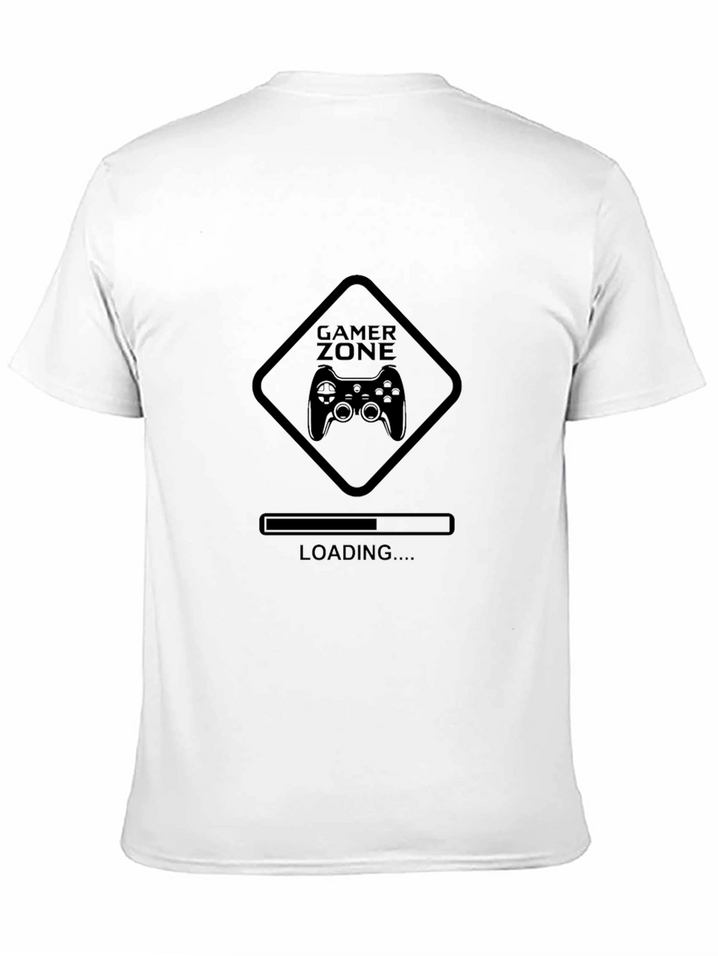 Gamer Zone Loading Black T-Shirt