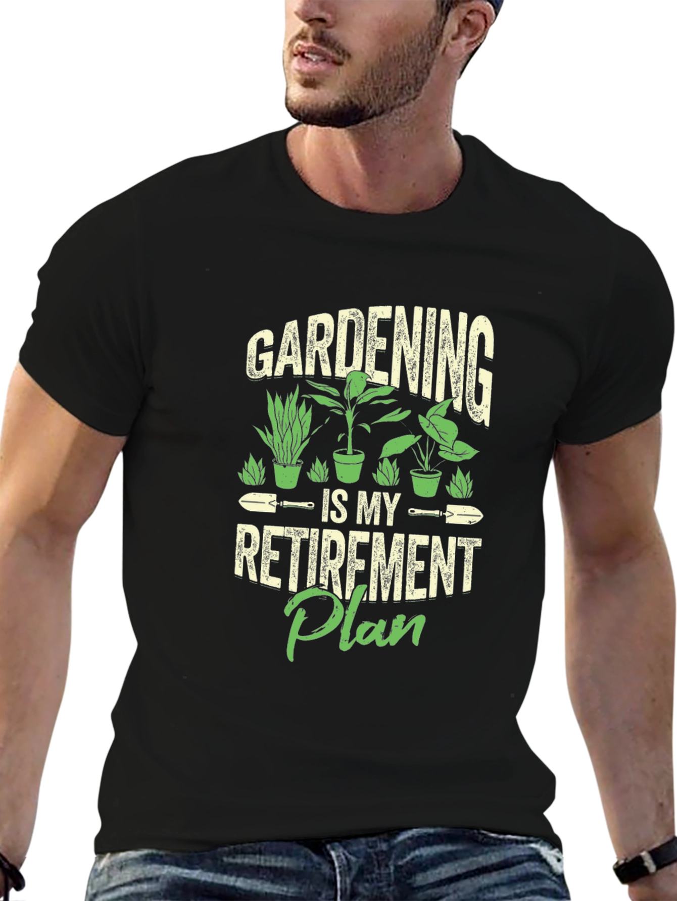 Gardening Retirement Plan Graphic Tee