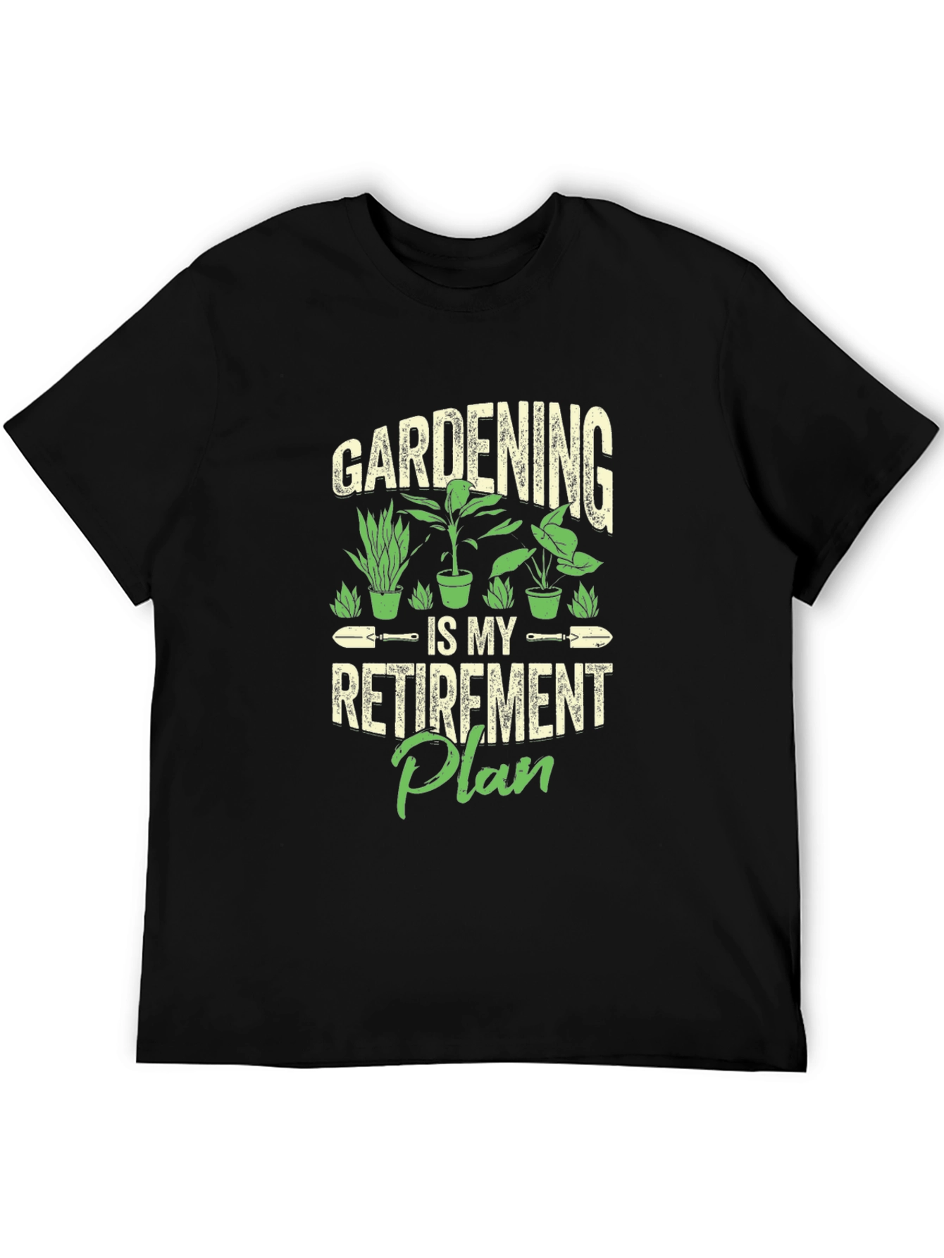 Gardening Retirement Plan Graphic Tee