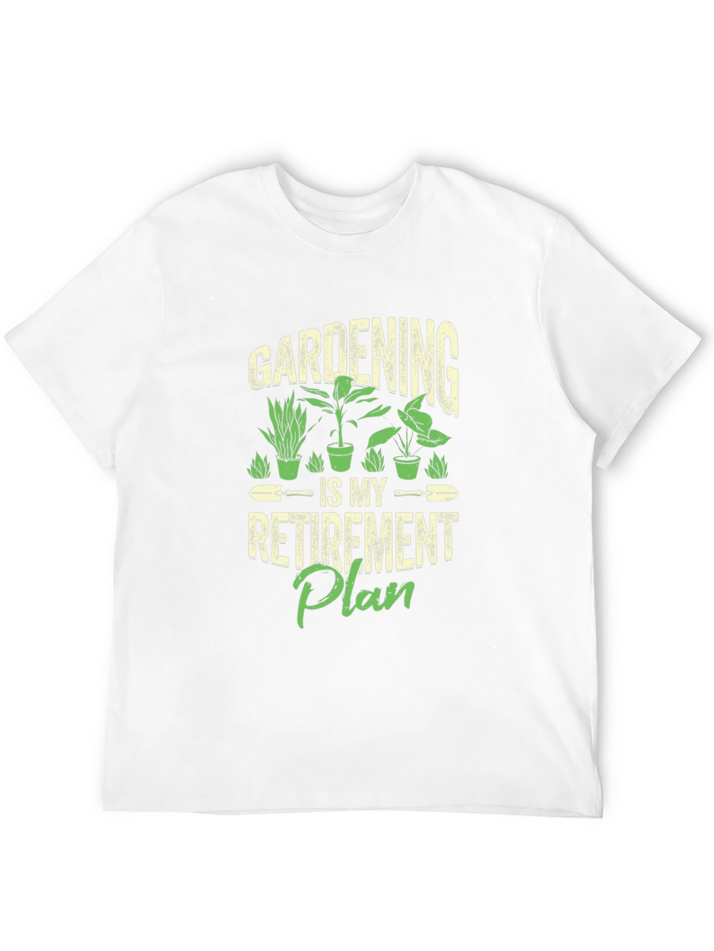 Gardening Retirement Plan Graphic Tee