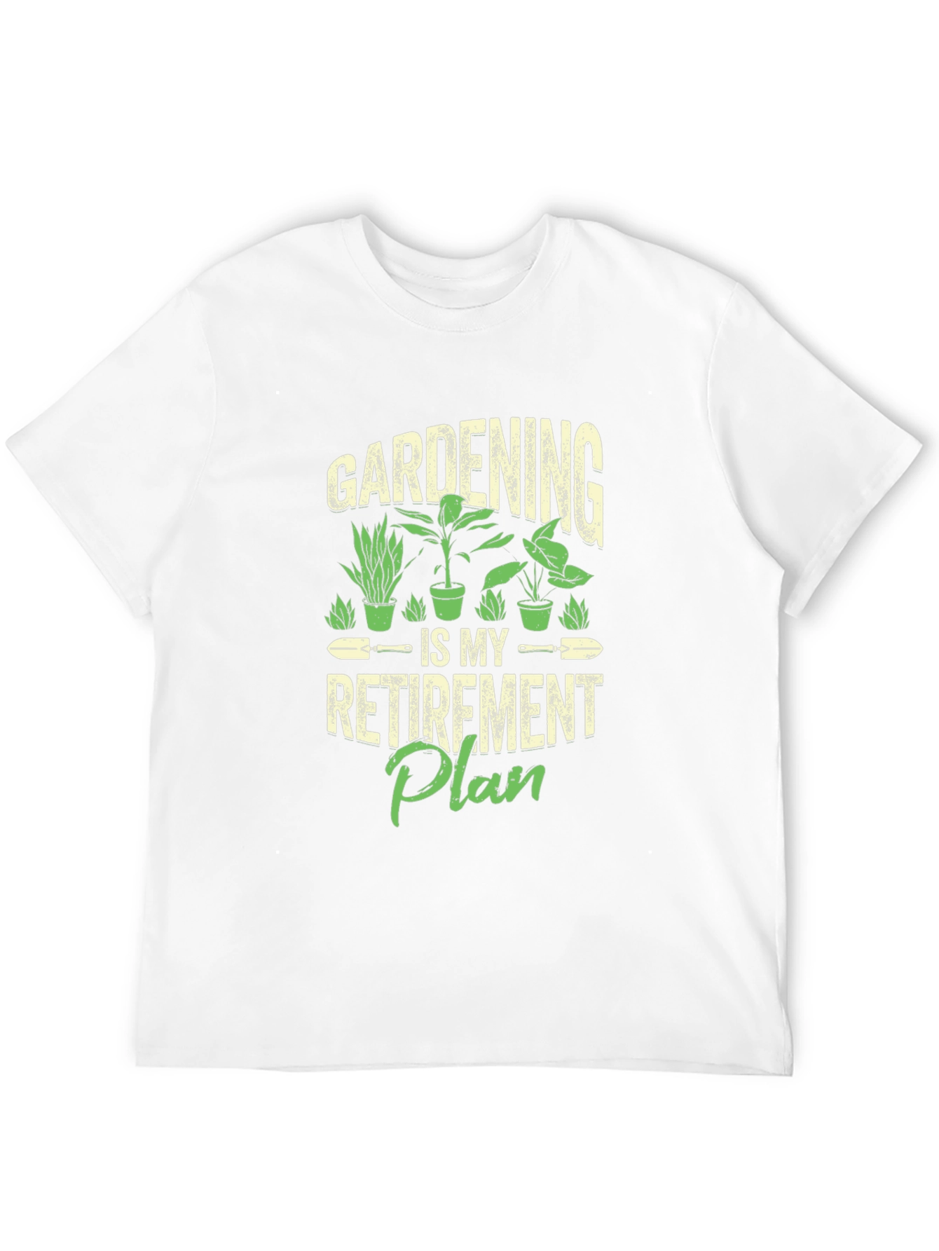 Gardening Retirement Plan Graphic Tee